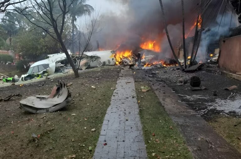 Dono de terreno onde avião caiu faz forte relato sobre a tragédia