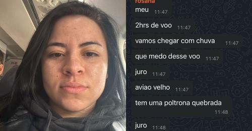 Vítima de queda de avião mandou mensagem para família: “Medo desse voo”