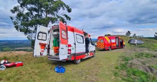 Piloto de parapente morre após queda na Grande Curitiba