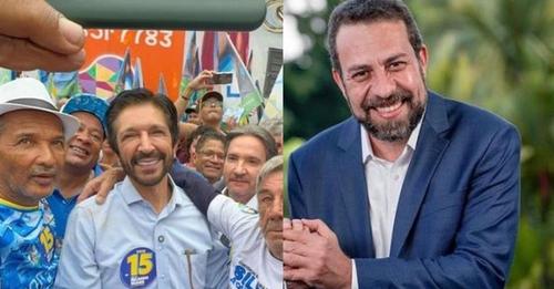 Ricardo Nunes (MDB) lidera pesquisa com 55% das intenções de voto; Guilherme Boulos (PSOL) tem 33%