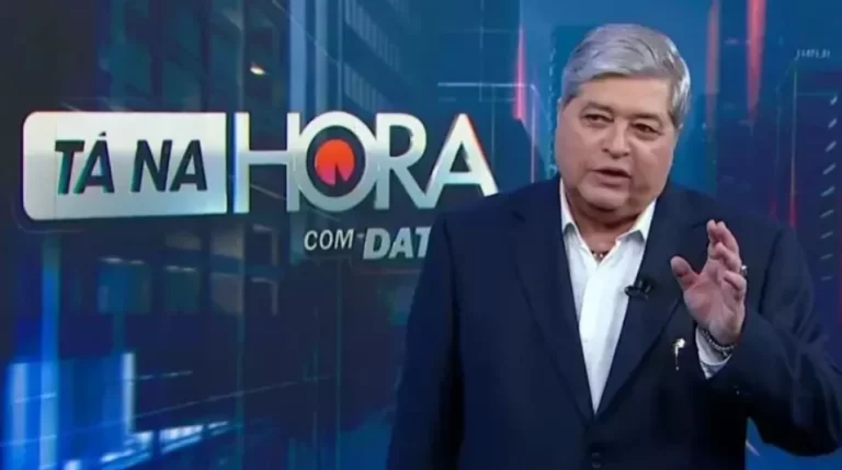 Onze dias após estreia no SBT, Datena anuncia pausa. Entenda!