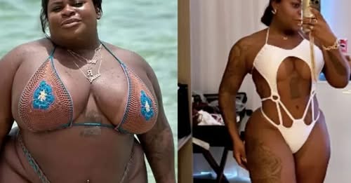 Jojo Todynho exibe maiô vazado em dia de praia após emagrecer 74 kg